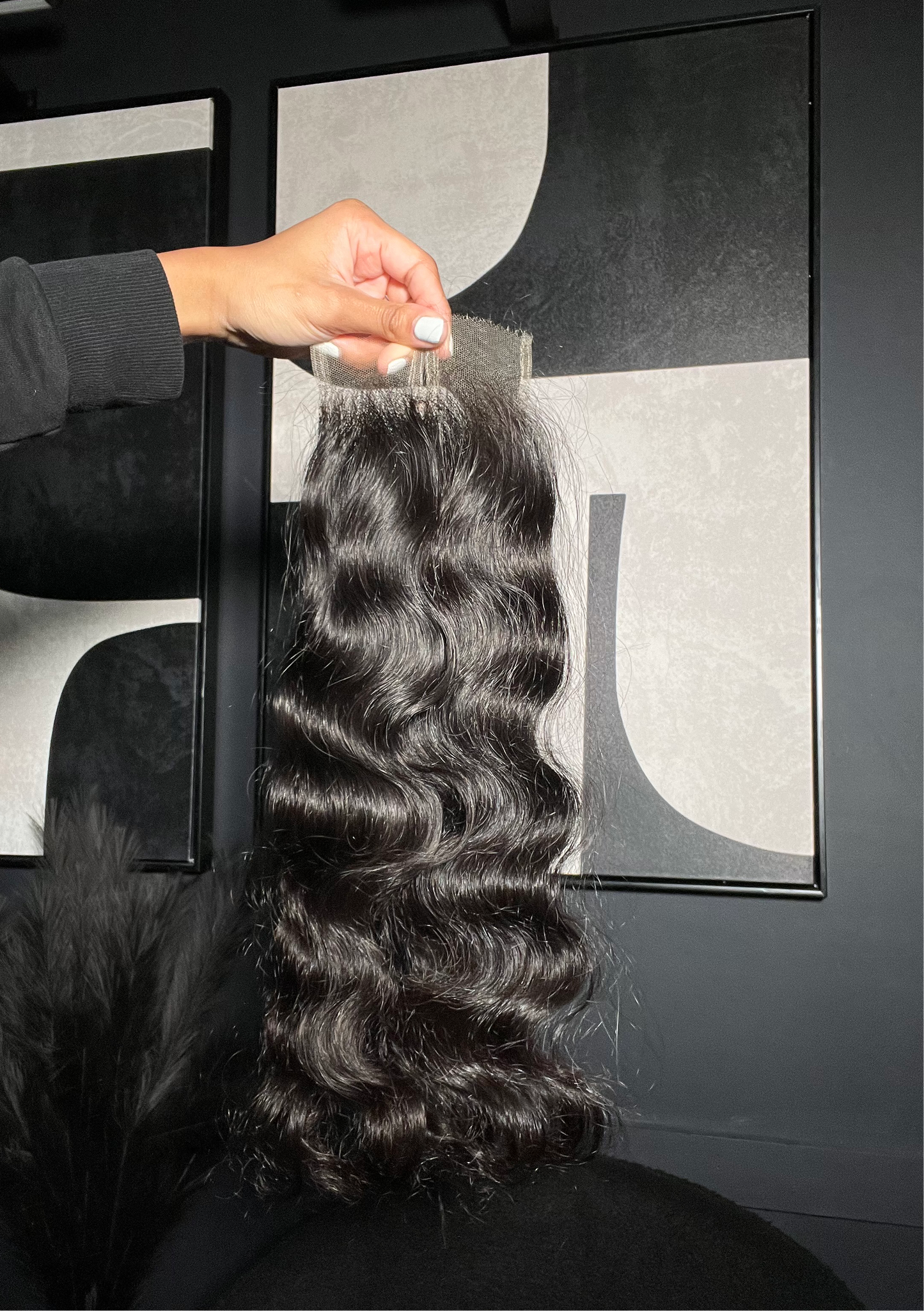 Raw Indian 2X6 HD lace closure